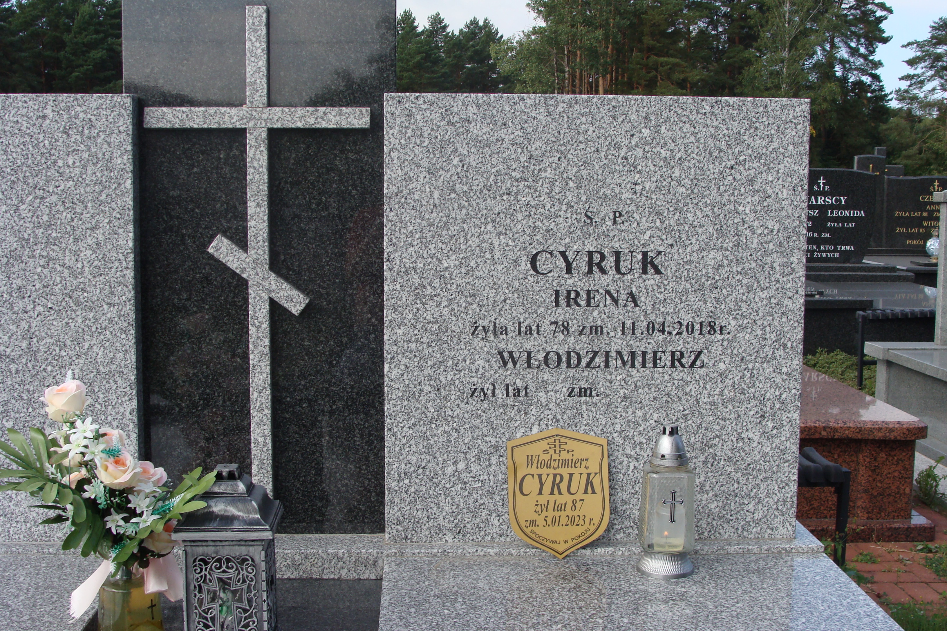 Włodzimierz Cyruk 1936 Białystok Prawosławny - Grobonet - Wyszukiwarka osób pochowanych