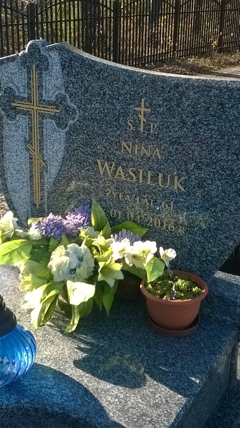 Nina Wasiluk 1955 Białystok Prawosławny - Grobonet - Wyszukiwarka osób pochowanych