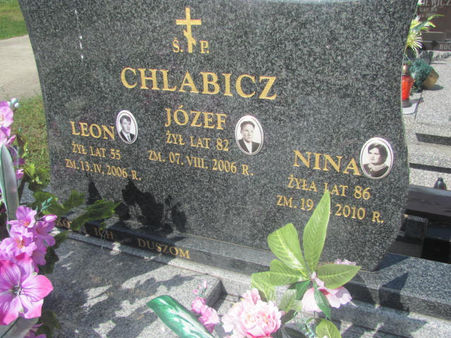 Leon Chlabicz 1951 Białystok Prawosławny - Grobonet - Wyszukiwarka osób pochowanych