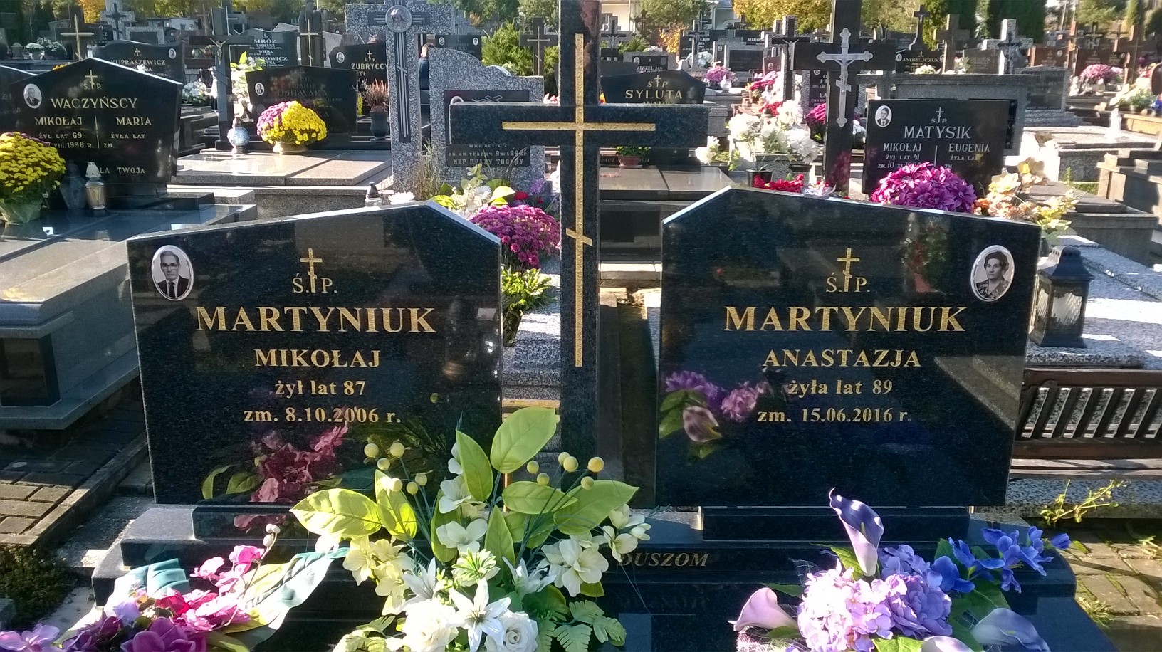 Anastazja Martyniuk 1927 Białystok Prawosławny - Grobonet - Wyszukiwarka osób pochowanych