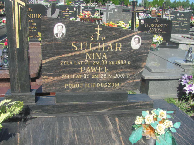 Paweł Suchar 1926 Białystok Prawosławny - Grobonet - Wyszukiwarka osób pochowanych