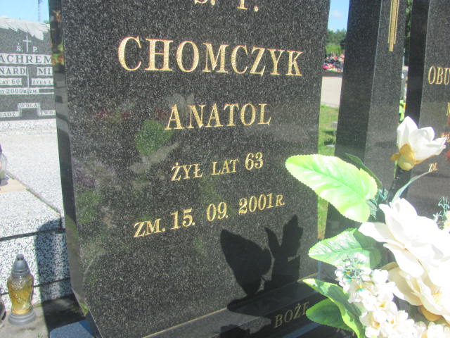 Anatol Chomczyk Białystok Prawosławny - Grobonet - Wyszukiwarka osób pochowanych