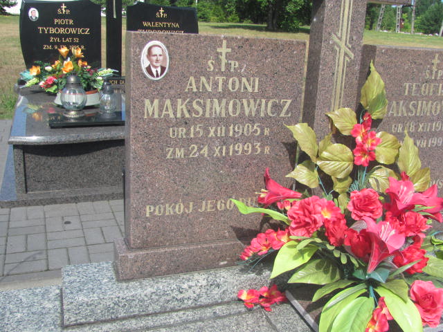 Antoni Maksimowicz 1905 Białystok Prawosławny - Grobonet - Wyszukiwarka osób pochowanych