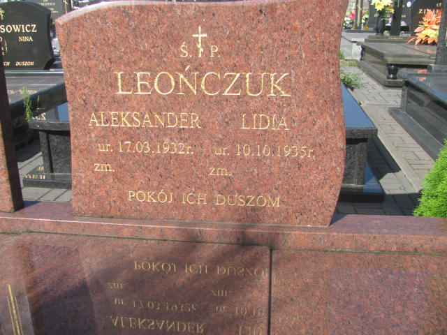 Mirosław Leończuk 1959 Białystok Prawosławny - Grobonet - Wyszukiwarka osób pochowanych