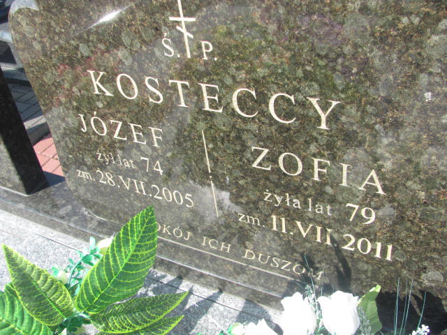 Zofia Kostecka 1932 Białystok Prawosławny - Grobonet - Wyszukiwarka osób pochowanych