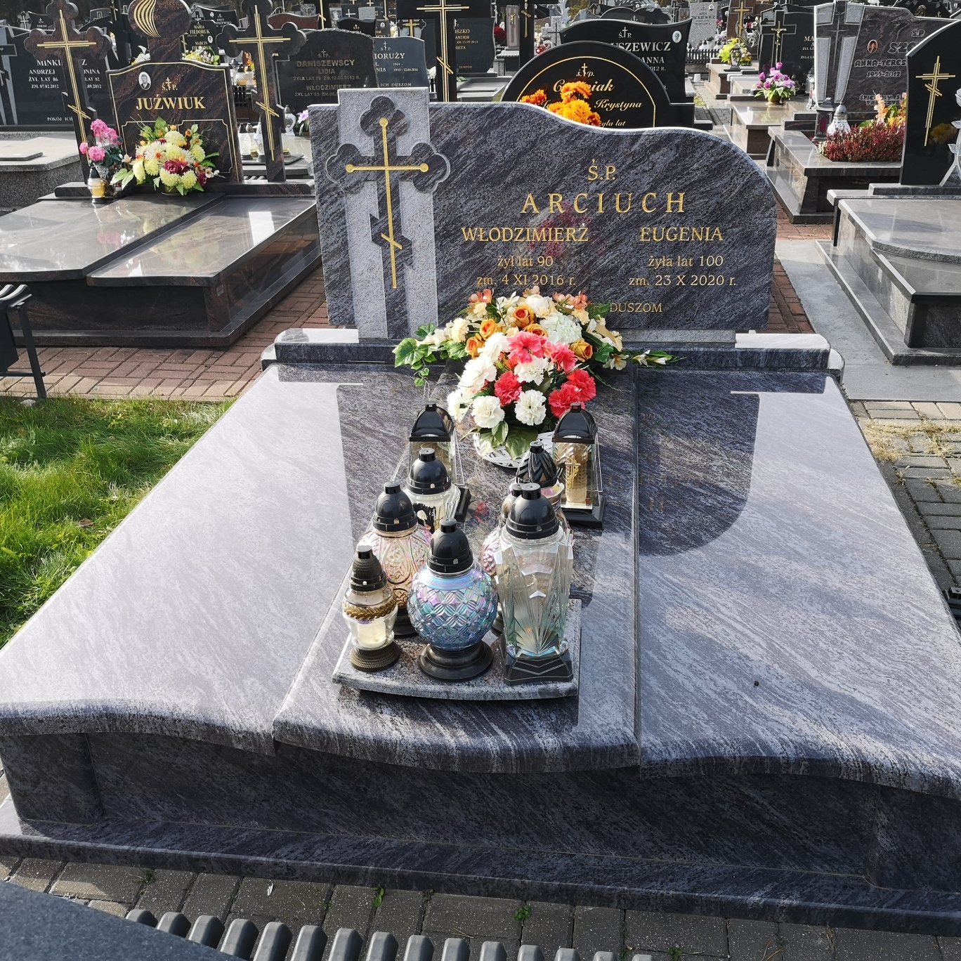 Eugenia Arciuch 1920 Białystok Prawosławny - Grobonet - Wyszukiwarka osób pochowanych