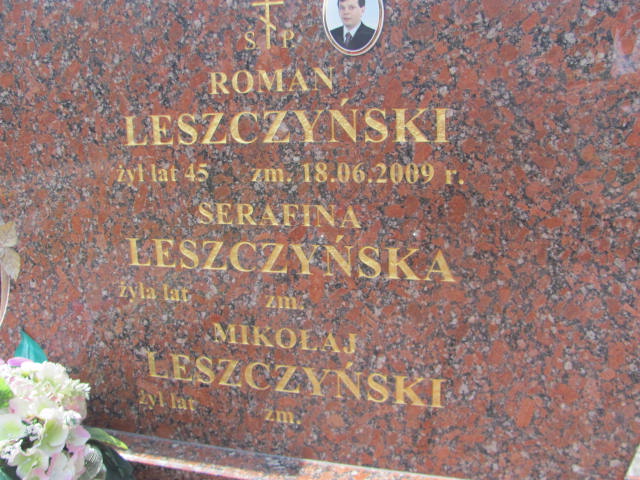 Mikołaj Leszczyński 1933 Białystok Prawosławny - Grobonet - Wyszukiwarka osób pochowanych