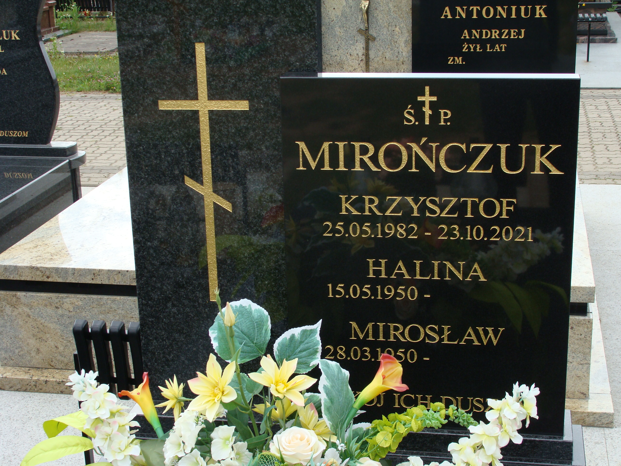 Krzysztof Mirończuk 1982 Białystok Prawosławny - Grobonet - Wyszukiwarka osób pochowanych